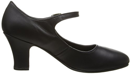 Capezio Women's Manhattan Character Shoe, Black, 11 Wide - Image 4