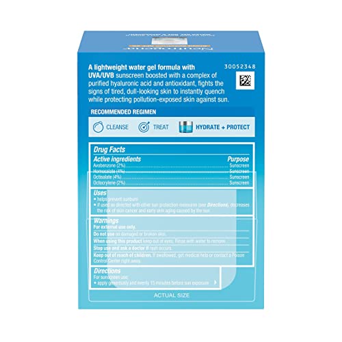 Neutrogena Hydro Boost Face Moisturizer with SPF 25, Hydrating Facial Sunscreen, Oil-Free and Non-Comedogenic Water Gel Face Lotion 1.7 oz - Image 6