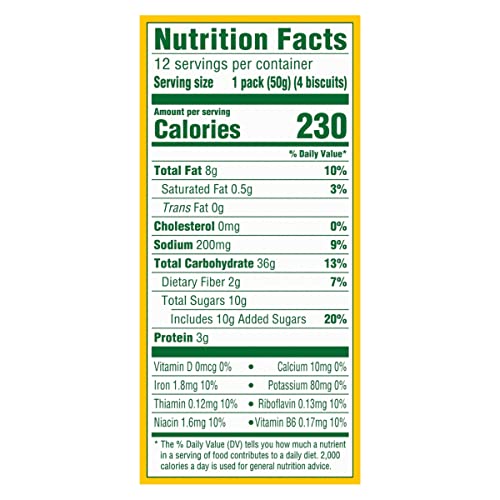 belVita Golden Oat Breakfast Biscuits, Value Pack, 12 Packs (4 Biscuits Per Pack) - Image 17